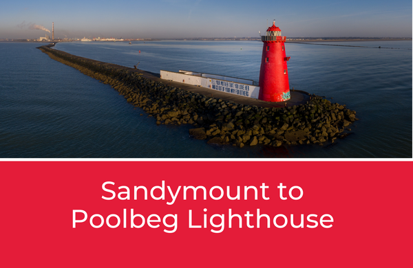 Sandymount to Poolbeg Lighthouse