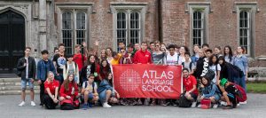Group photo of Atlas junior Students in Dublin