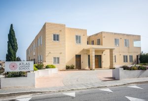 Atlas Languge School new building near St Julian's Malta