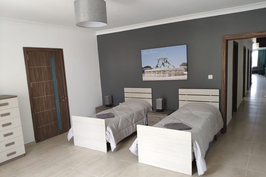 New Atlas twin rooms in Malta for students