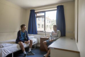 Atlas young learner students staying in new twin room accommodation in our Atlas Junior programme in Chichester