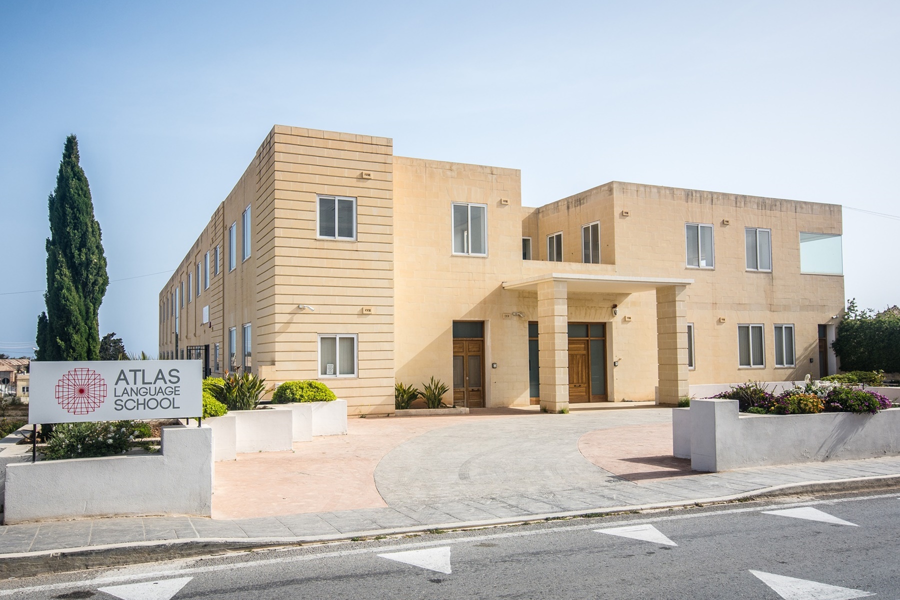 Atlas Language School Malta building facility