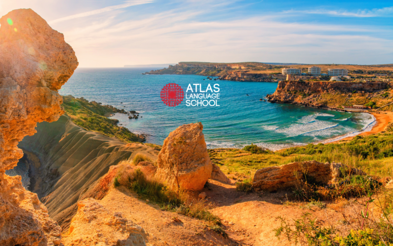 Atlas Language School selection of best beaches in Malta