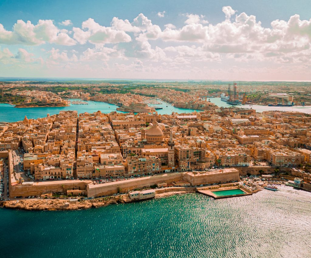 Valletta city maltese capital view must see place