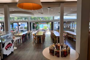 Canteen area at Atlas Junior Chichester