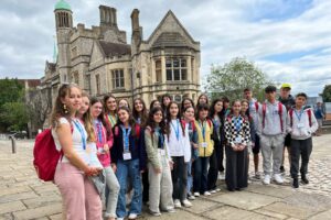 Students from Atlas Junior Chichester in Winchester