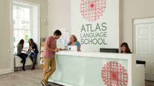 Atlas student at Atlas school