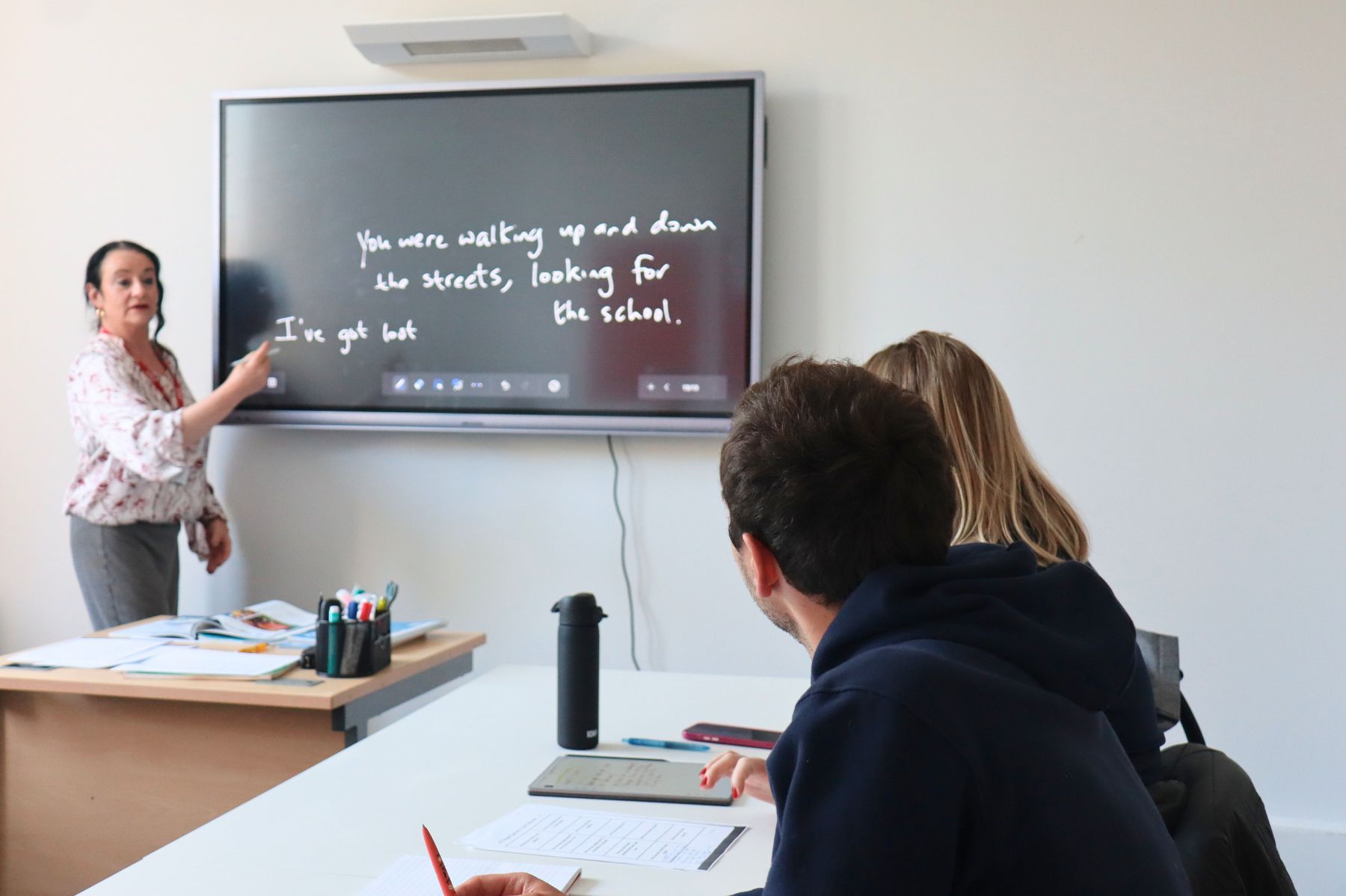 General English Course – Smartboard – Atlas Liverpool