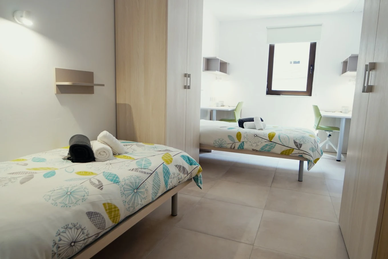 Twin Room at Campus Hub Malta